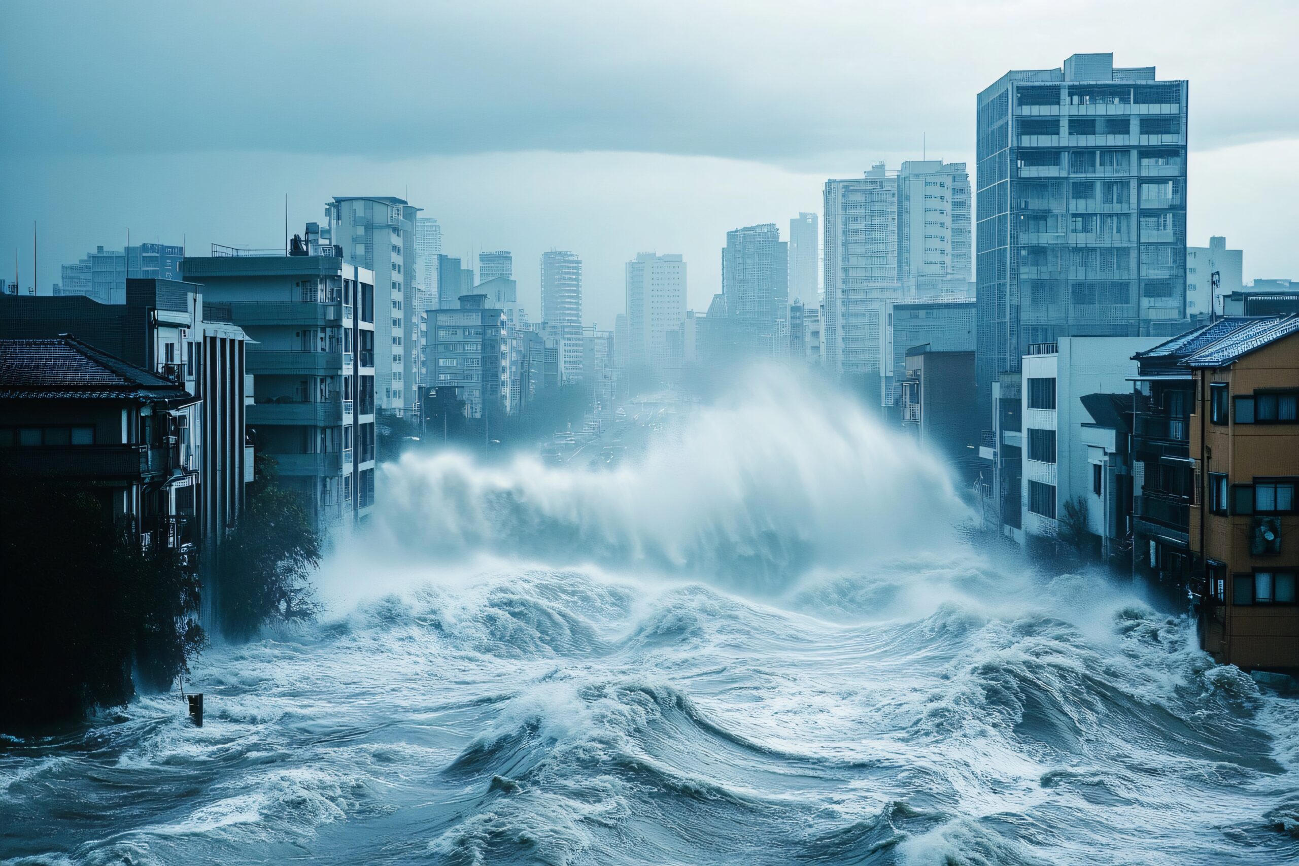 flooding after heavy rain